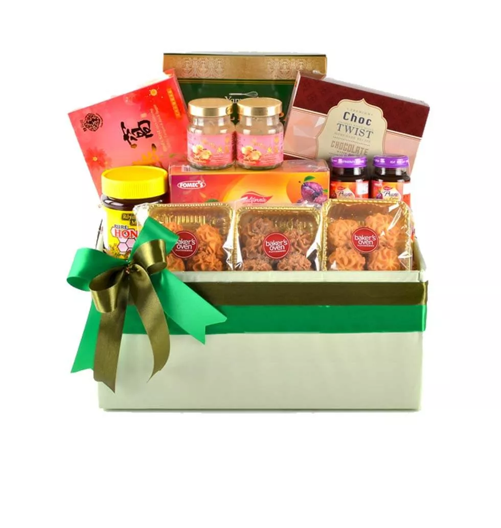 A Festive Gift Basket