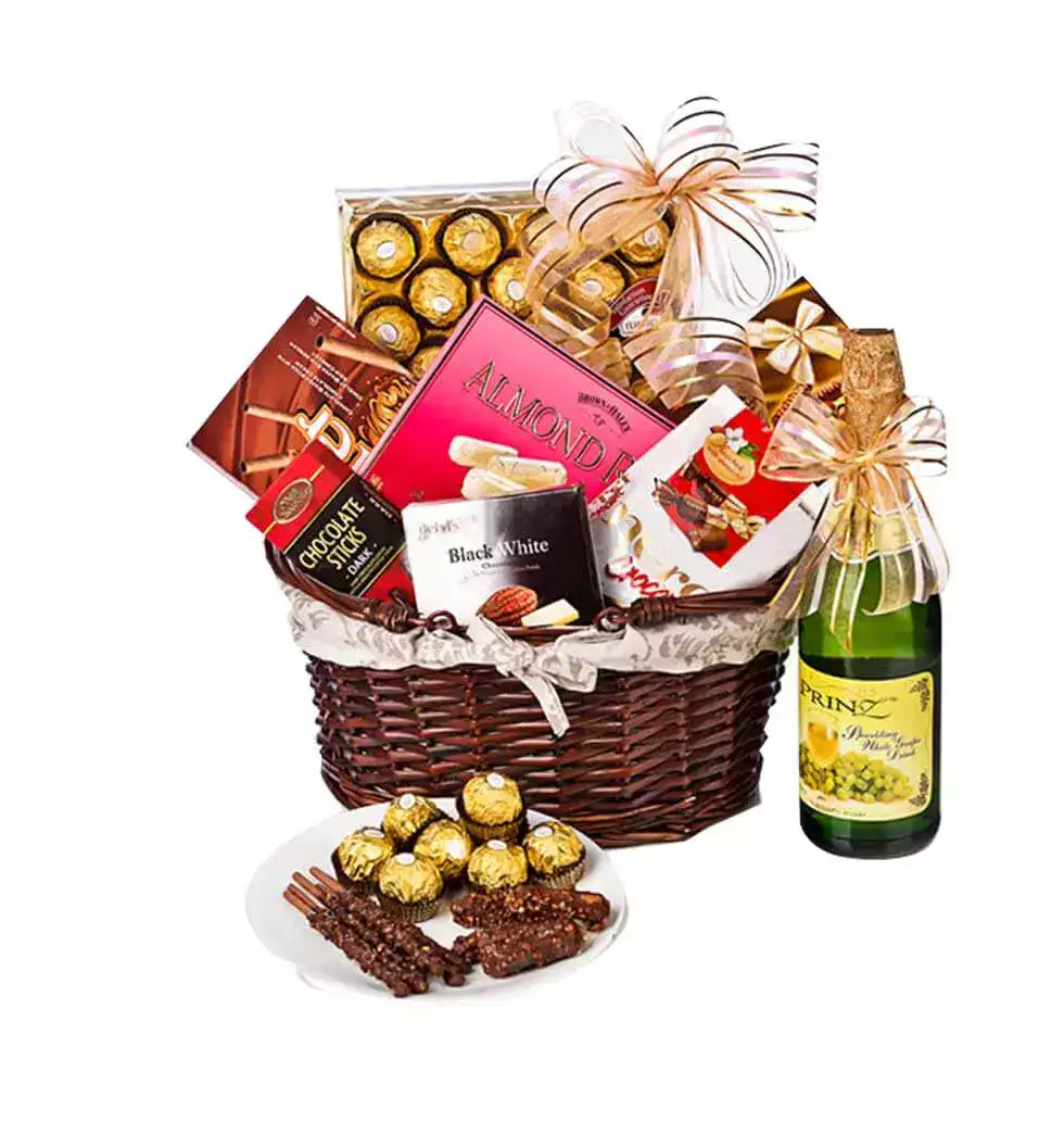 Tempting Gourmet Surprise Basket