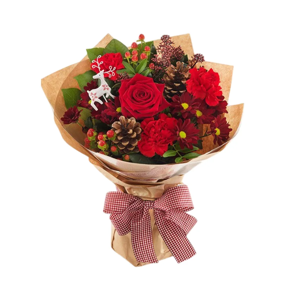 Graceful Christmas Floral Gift