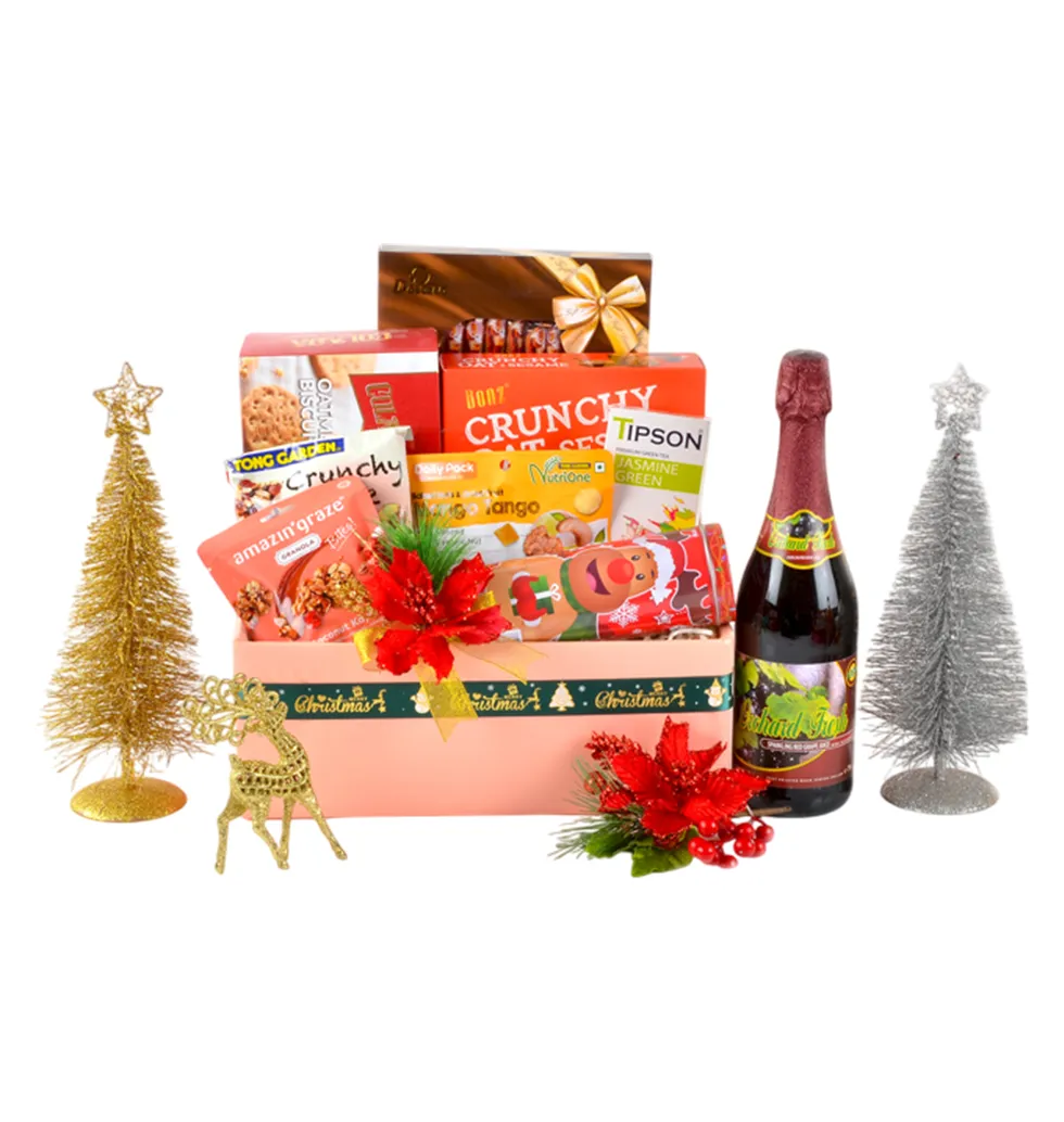 Cozy Christmas Gourmet Wellness Gift