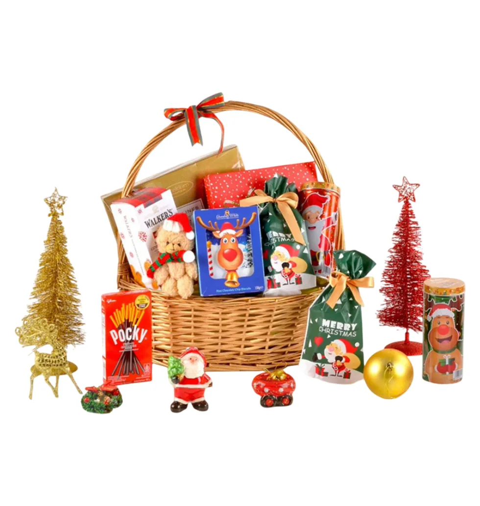Chocolate Delight Christmas Basket