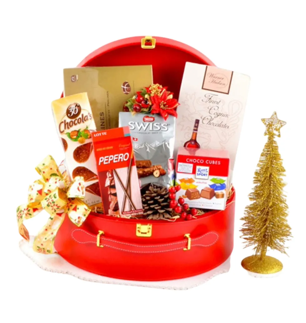 Decadent Christmas Luxe Treat Box
