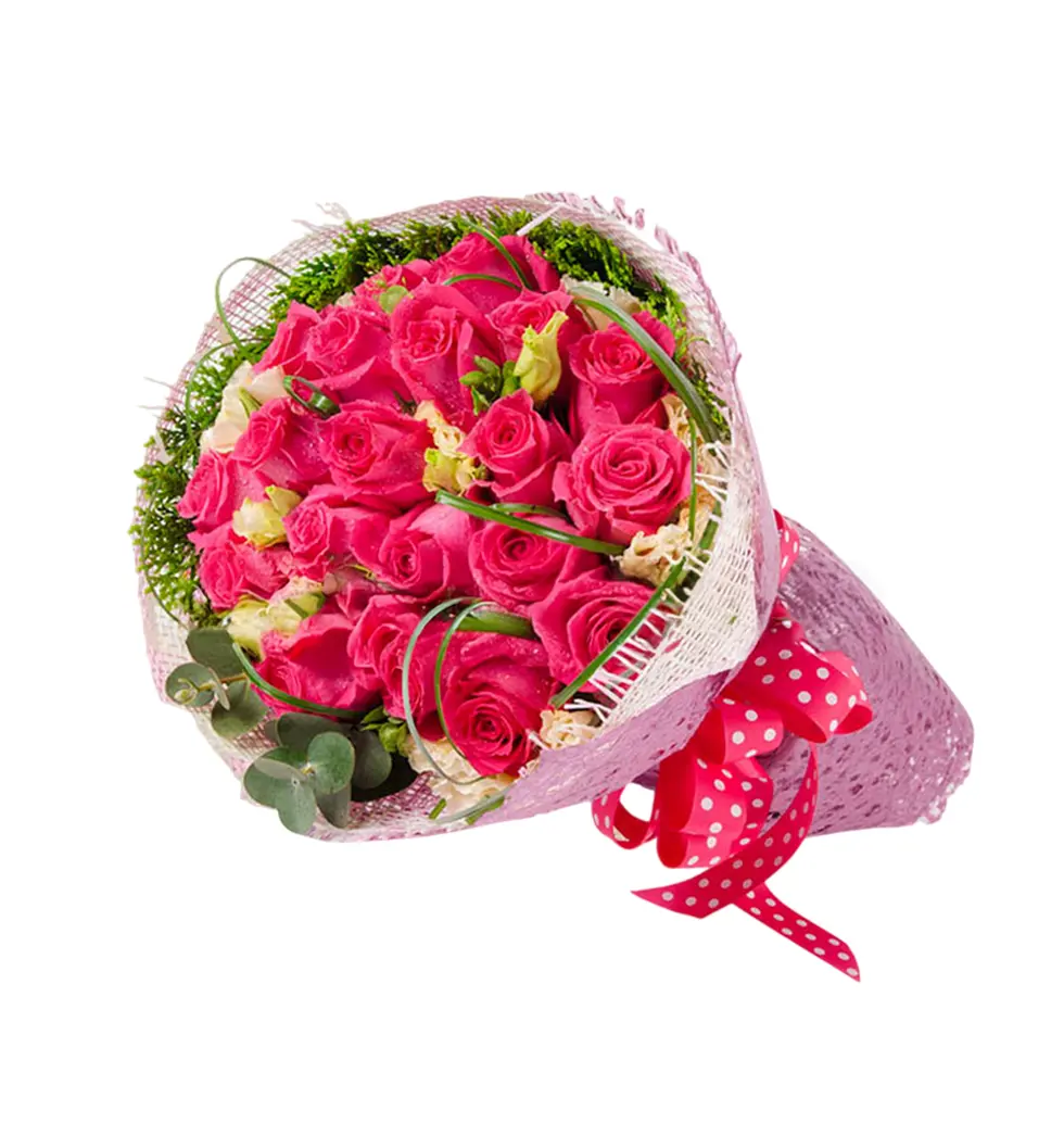 A Flourish of Pink Elegance