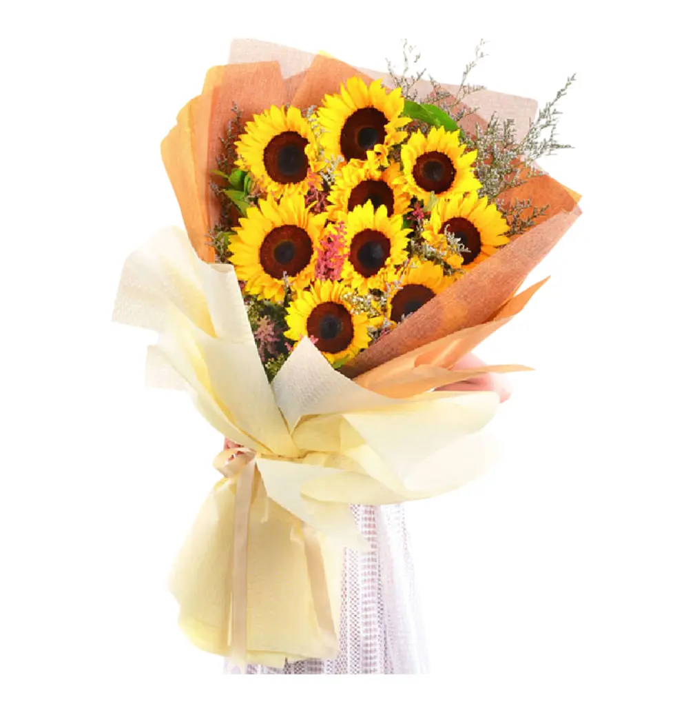 Joyful Sunflower Bouquet