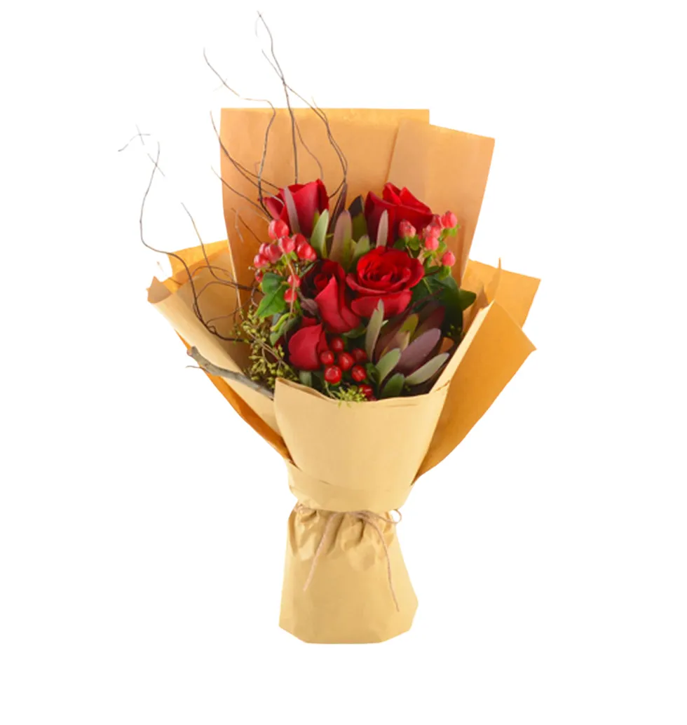 Vibrant Red Elegance