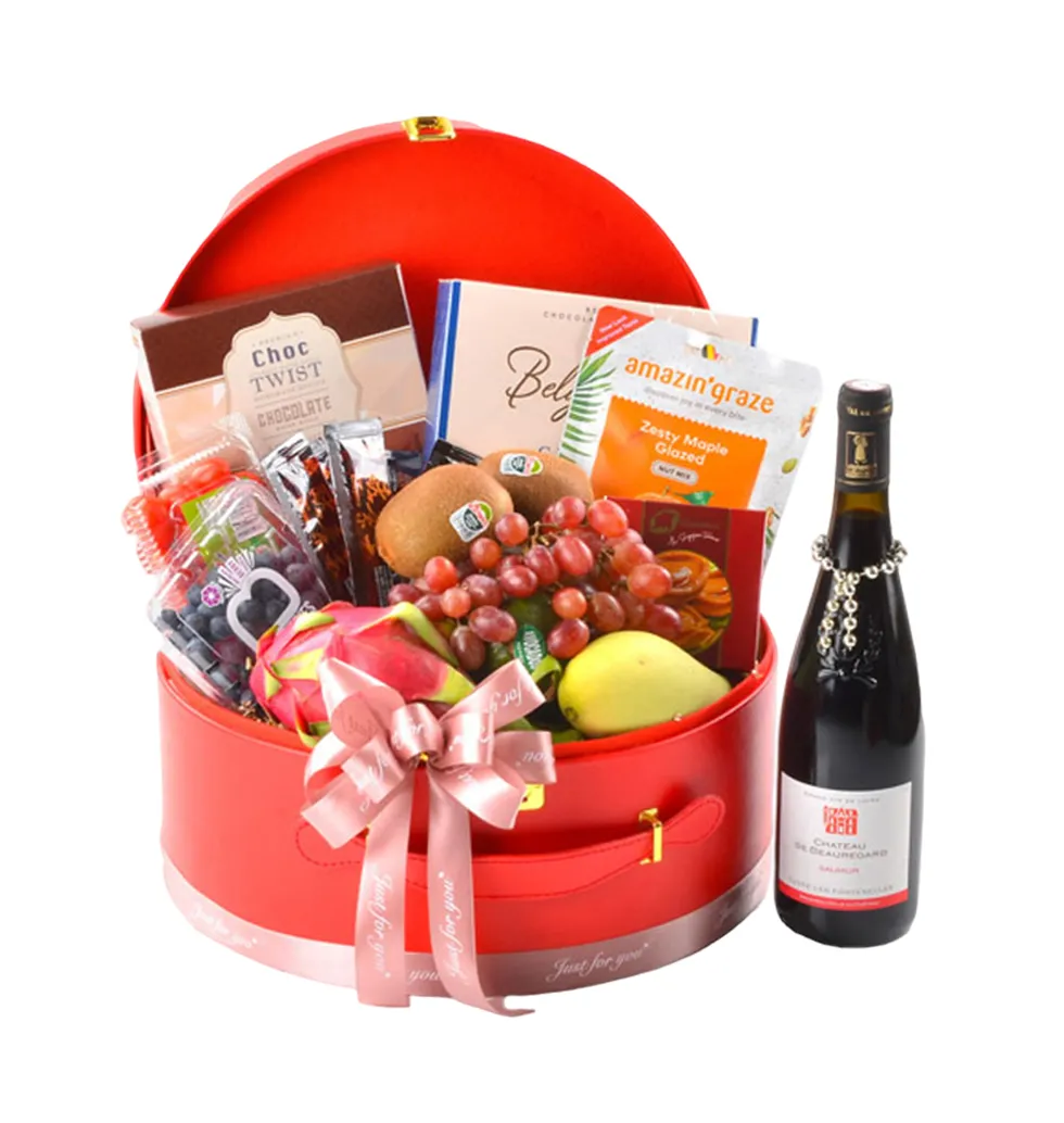 Luxurious Treats Gift Basket