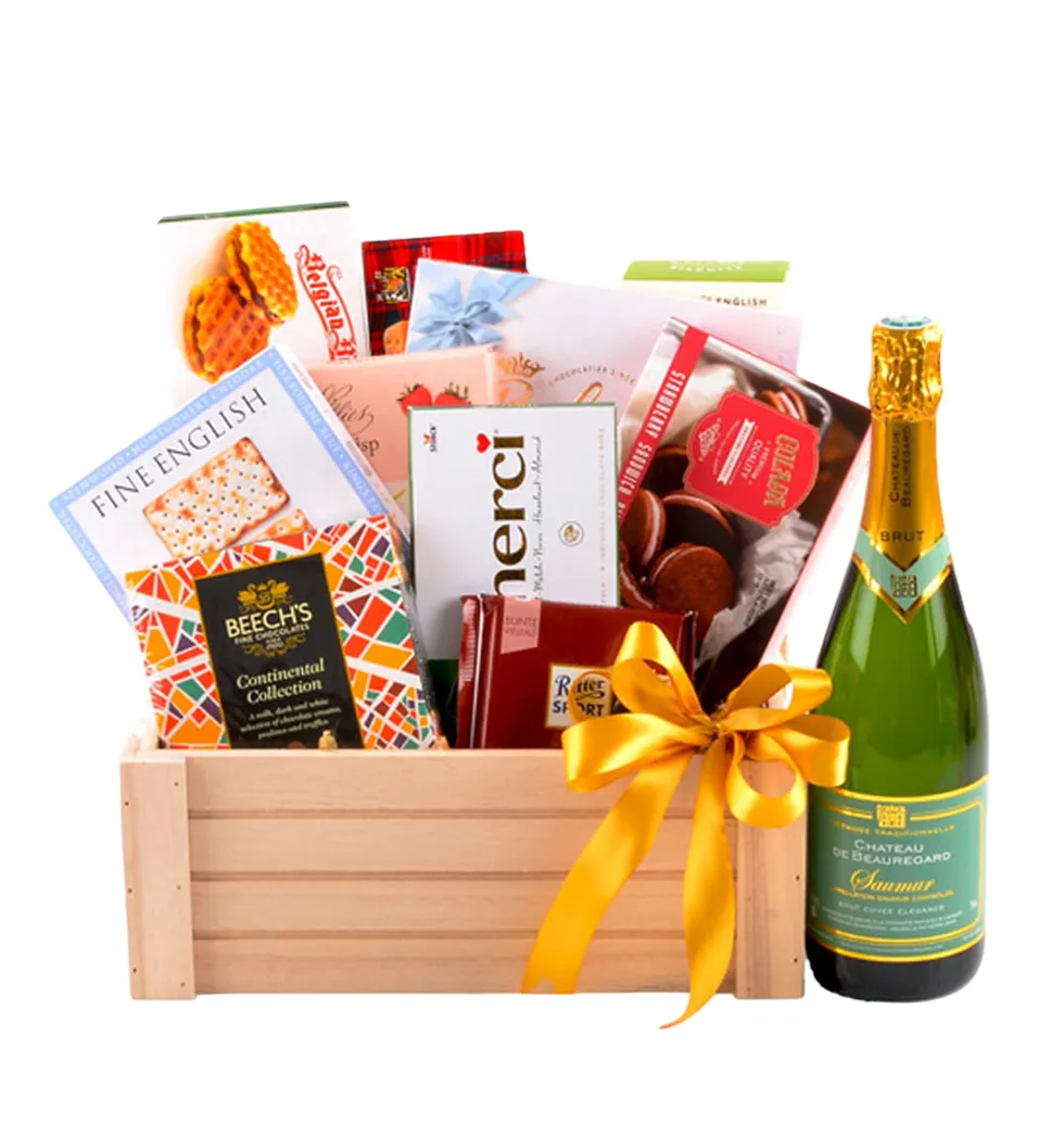 Exquisite English Indulgence Basket